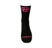 ponožky HAVEN LITE Silver NEO LONG black/pink (2 páry)