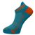 kotníkové ponožky HAVEN SNAKE Silver NEO blue/orange (2 páry)