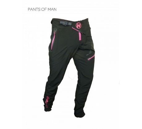 kalhoty HAVEN Energizer Long black/pink