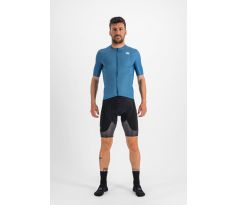 dres Sportful Checkmate jersey, blue sea berry blue