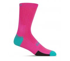 cyklistické ponožky GIRO HRC Team Bright Pink/Black copy M