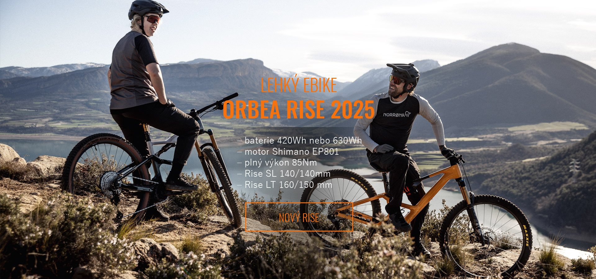 Novinka - Orbea RISE 2025