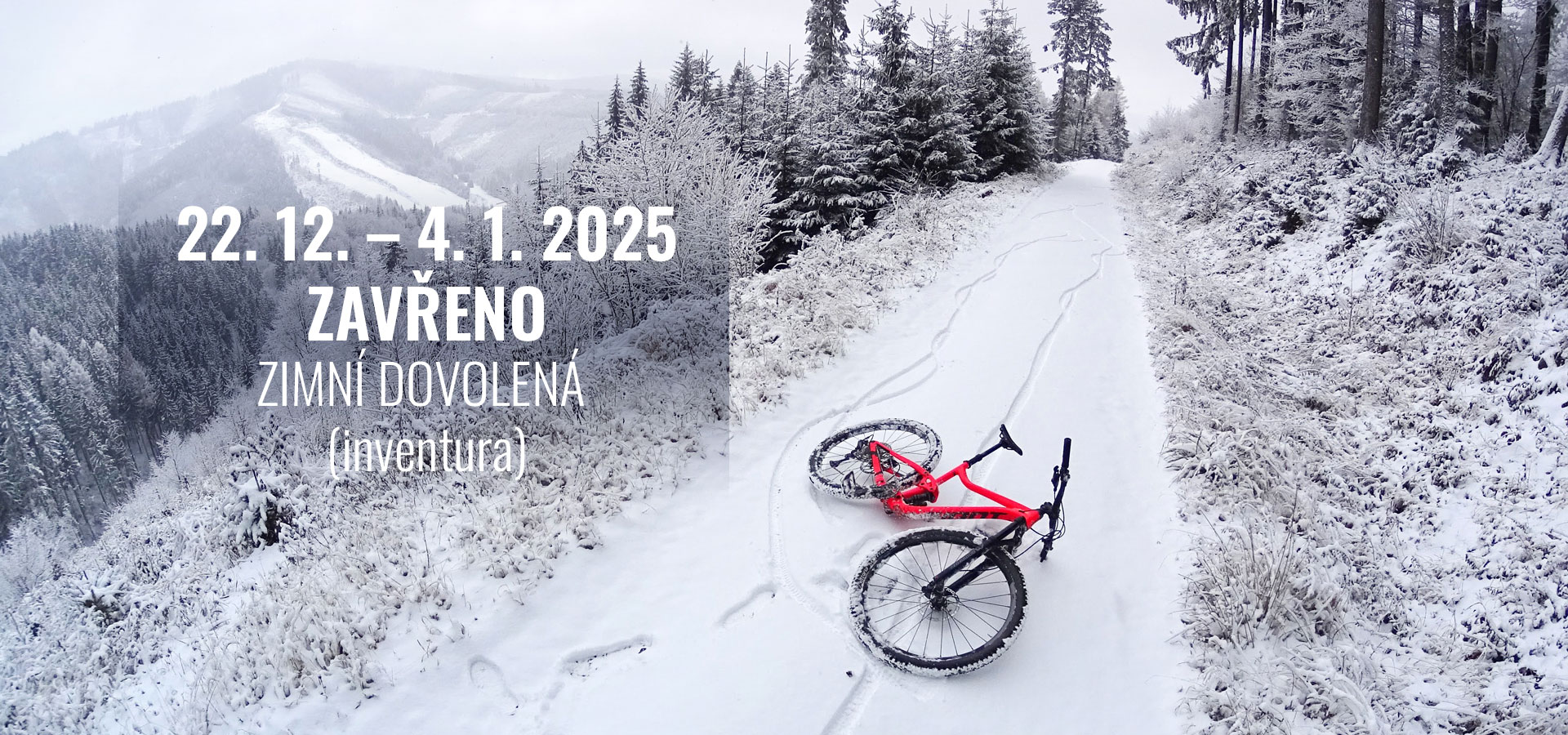 Zimní otevírací doba