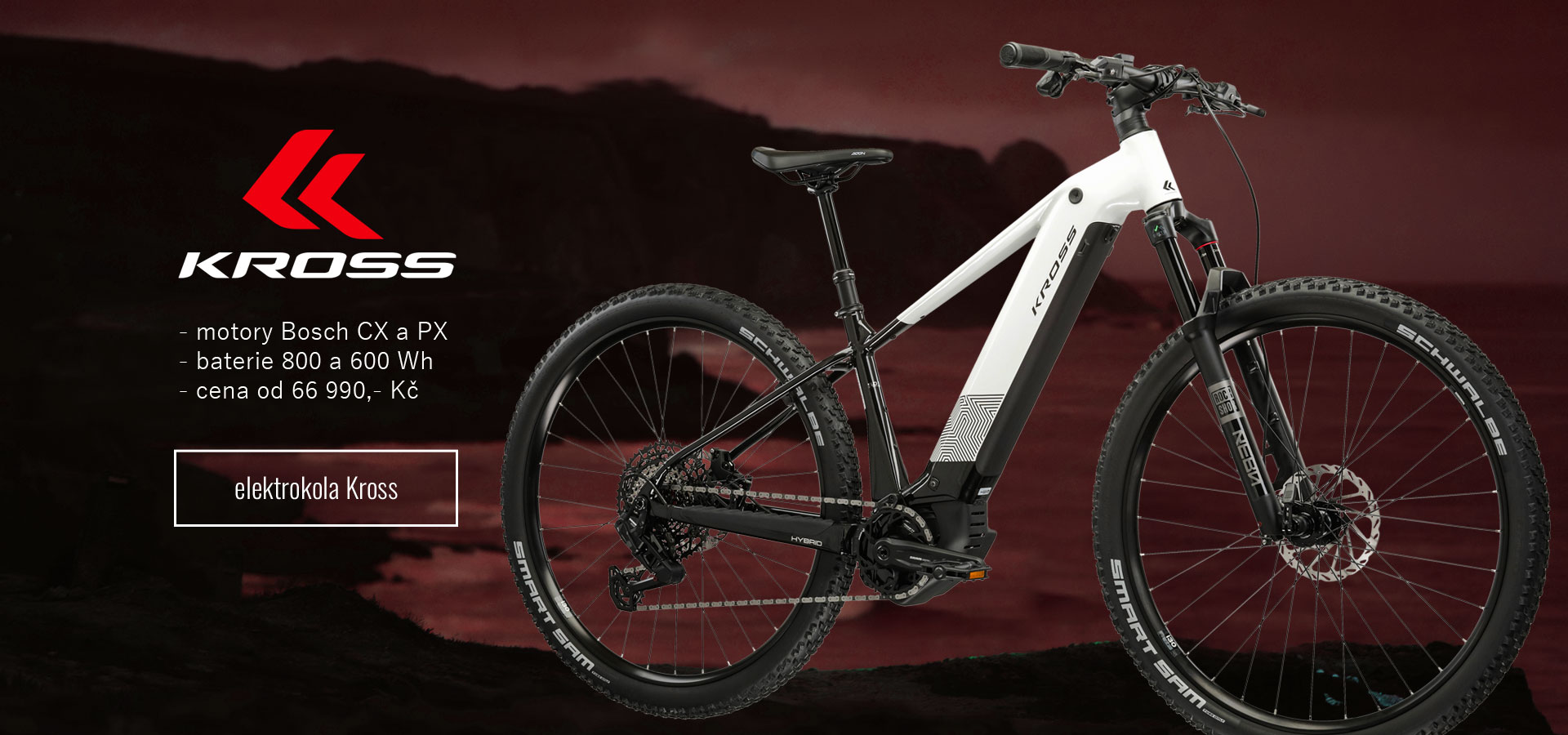 elektrokola Kross s motory Bosch