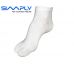 prstové ponožky Simply vyšší bílé