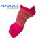 prstové ponožky Simply nízké melír/růžové S (34-37)