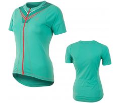 dámský dres Pearl Izumi Elite Pursuit krátký rukáv tyrkysový
