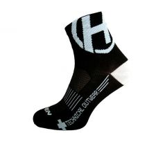 ponožky HAVEN LITE Silver NEO black/white (2 páry) 10-12 (44-46) 