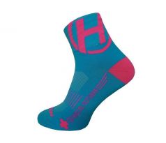 ponožky HAVEN LITE Silver NEO blue/pink (2 páry) 3-5 (37-39) 
