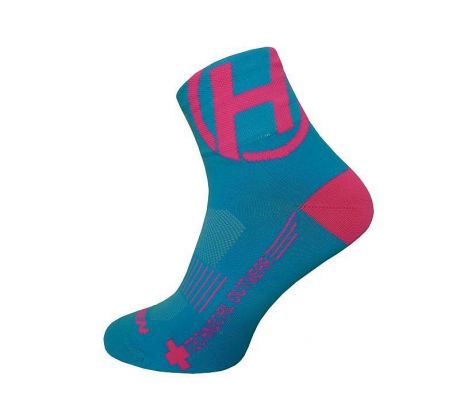 ponožky HAVEN LITE Silver NEO blue/pink (2 páry)