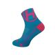 ponožky HAVEN LITE Silver NEO blue/pink (2 páry)