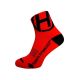 ponožky HAVEN LITE Silver NEO red/black (2 páry)