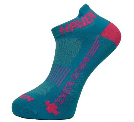 kotníkové ponožky HAVEN SNAKE Silver NEO blue/pink 2 (páry)