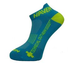 kotníkové ponožky HAVEN SNAKE Silver NEO blue/yellow (2 páry)