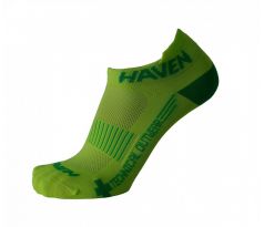 kotníkové ponožky HAVEN SNAKE Silver NEO yellow/green (2 páry)