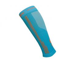 kompresní návleky HAVEN Compressive Calf Guard EvoTec blue/orange HIGH COMPRESSION