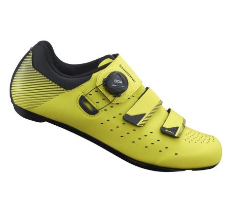 silniční tretry Shimano RP4 (SH-RP400) neon. žluté