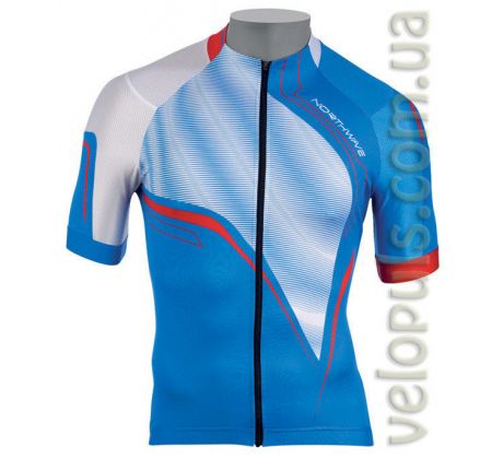 pánský dres Northwave Typhoon Jersey blue/white