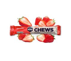 energetické žvýkací bonbóny GU Chews Strawberry