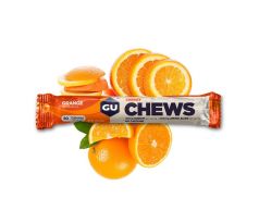 energetické žvýkací bonbóny GU Chews Orange