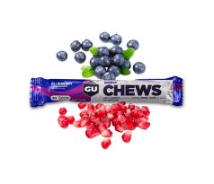 energetické žvýkací bonbóny GU Chews Blueberry