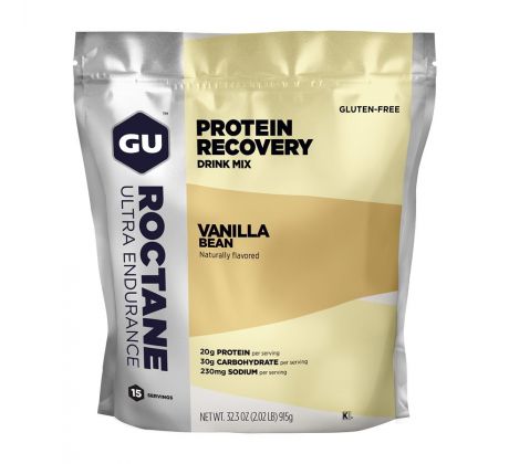 regenerační  nápoj GU Roctane Recovery Drink Mix 915 g Vanilla Bean