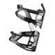 košík ELITE Prism left černý lesklý/bílý