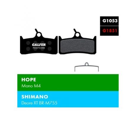 brzdové destičky Galfer FD247 - SHIMANO/GRIMECA