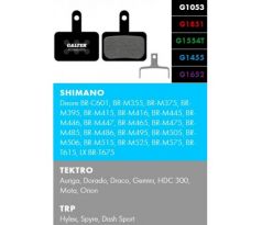 brzdové destičky Galfer FD293 - SHIMANO/TEKTRO