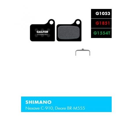 brzdové destičky Galfer FD305 - SHIMANO