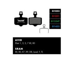 brzdové destičky Galfer FD427 - SRAM/AVID