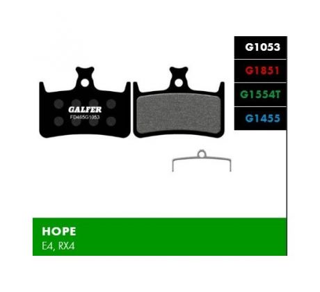 brzdové destičky Galfer FD465 - HOPE