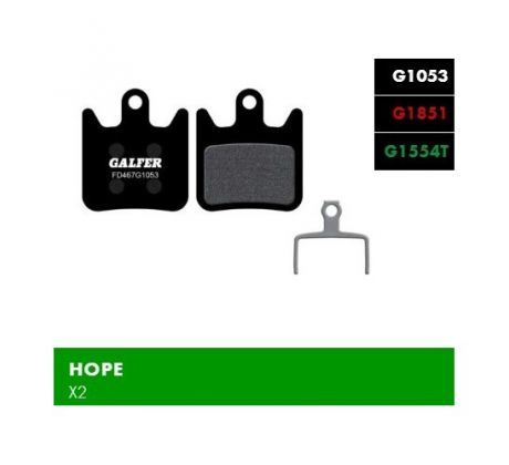 brzdové destičky Galfer FD467 - HOPE