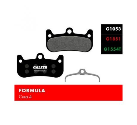 brzdové destičky Galfer FD531 - FORMULA