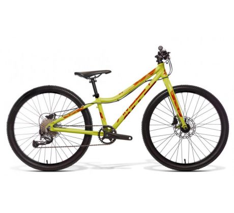 dětské kolo 24" Amulet Youngster 24 2022 olive metalic/dark brown shiny