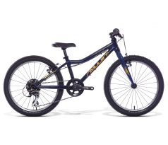 dětské kolo 20" Amulet Tomcat 20 2022 dark blue metalic/orange shiny