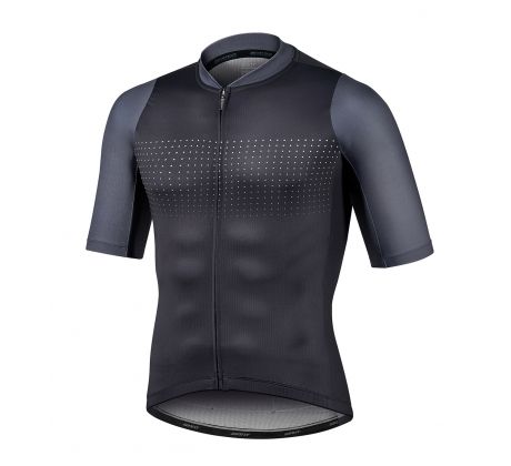 pánský dres GIANT PODIUM SS JERSEY Black/ grey