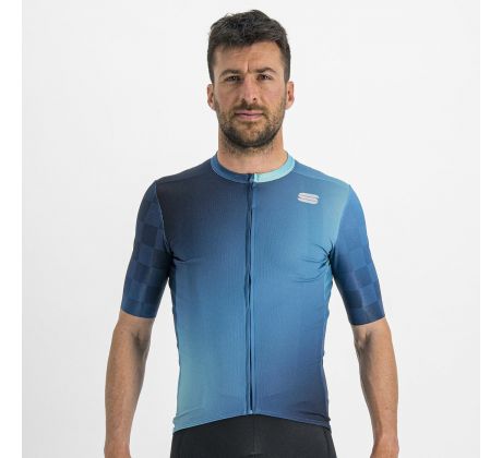 dres Sportful Rocket jersey, berry blue juniper blue galaxy