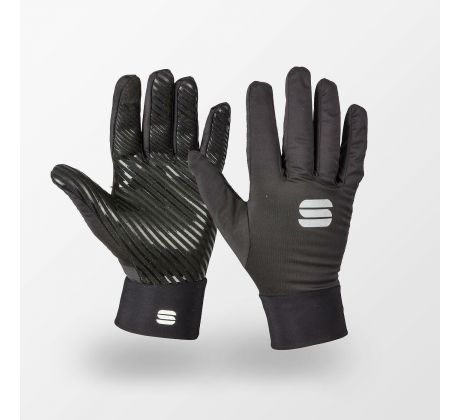 větruodolné rukavice Sportful Fiandre Light Gloves, black