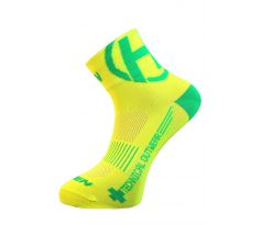 ponožky HAVEN LITE Silver NEO yellow/green (2 páry) 3-5 (37-39) 