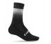 cyklistické ponožky GIRO Comp High Rise Black Heatwave