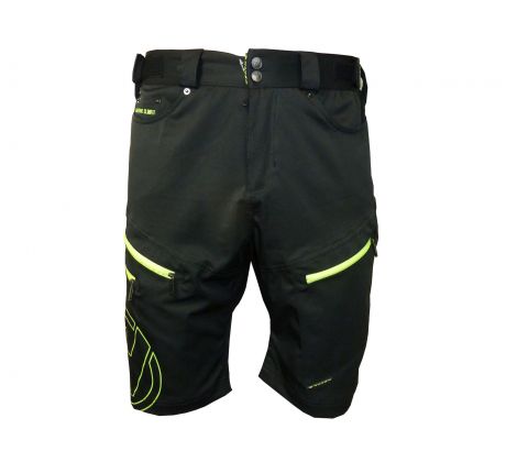 pánské kraťasy HAVEN Navaho Slimfit black/green