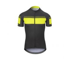 dres GIRO Chrono Sport Jersey Black/Hi Yellow Sprint