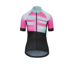 dámský dres GIRO Chrono Sport Jersey W Screaming Teal Degree