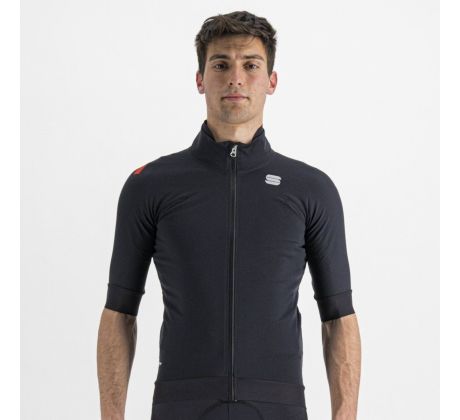 bunda SPORTFUL Fiandre Pro Jacket SS krátký rukáv, černá