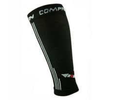 kompresní návleky HAVEN Compressive Calf Guard EvoTec black/white MIDDLE COMPRESSION