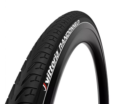 krosový drátový plášť Vittoria RANDONNEUR Black/reflex