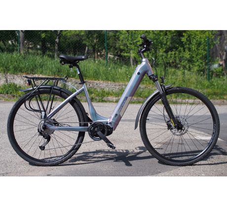 dámské trekové elektrokolo eMERIX 28" X1-BF420 LADY Alivio 1x9 disc