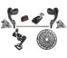 bezdrátová sada Sram Red E1 XPLR AXS 1x13 disc vč. karbových klik 172,5 mm/42z