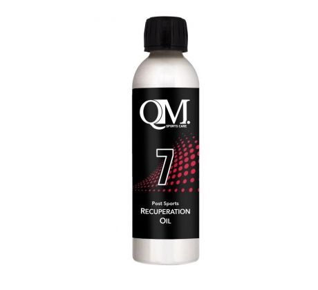 masážní olej QM 7 Recuperation po výkonu
